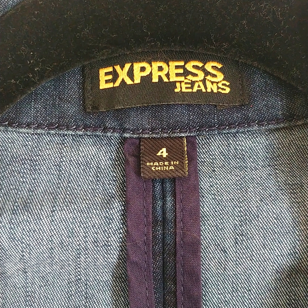 Denim Blazer - image 2